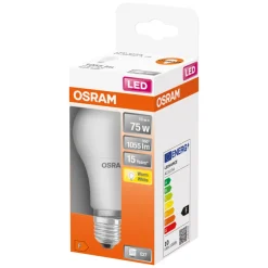 Osram Led-Pærer|LED Star Classic standardpære E27 10 W