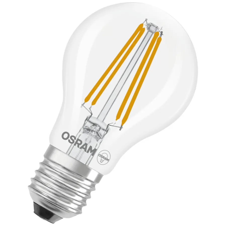Osram Led-Pærer|LED Superstar Classic klar standardpære dæmpbar E27 7,0 W