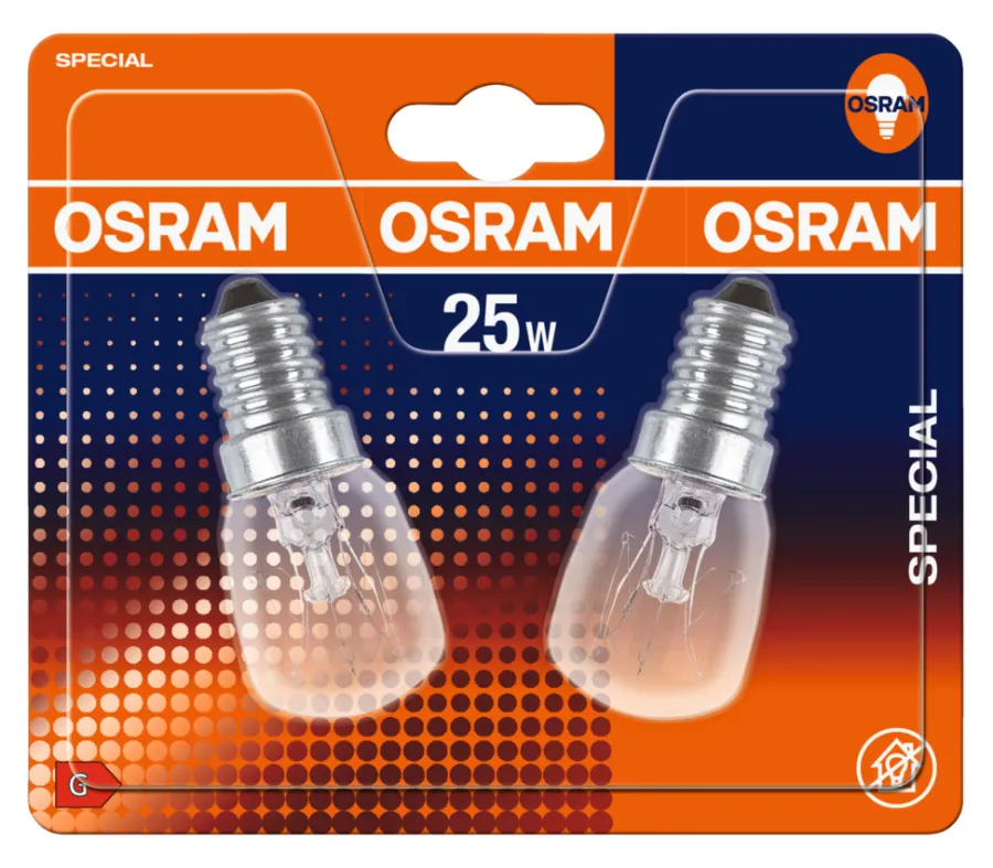 Osram Glødepærer|Parfumepære E14 - 25 W