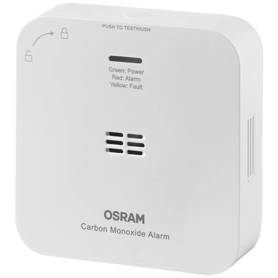 Osram Røgalarmer & Brandslukkere|røgalarm m/Wifi og Smart+ - Ø8,6 cm Hvid