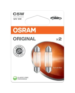 Osram Autopærer|signalpære C5W 12 V - 2 stk.