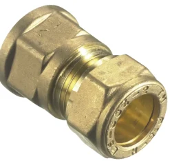 Fittings Til Rør|Overgangsmuffe til kobberrør/PEX 1/2" x 10 mm