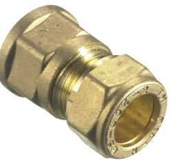 Fittings Til Rør|Overgangsmuffe til kobberrør/PEX 1/2" x 12 mm