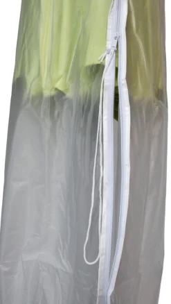 Sunlife® Overtræk Til Parasoller & Havemøbler|Overtræk markedsparasol klar plast 195 cm -