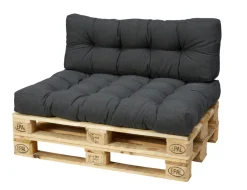 Sunlife® Sæsonafslutning|Havehynder|Pallehynde Kairo 118 x 40 cm mørkegrå -