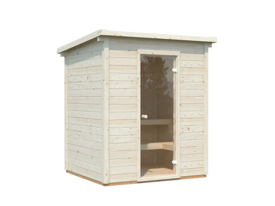 Palmako Pooludstyr|Saunaer|Eir sauna m/ovn 183 x 203 cm