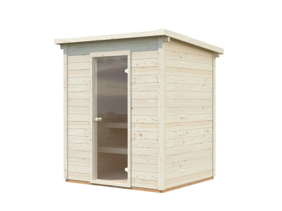 Palmako Pooludstyr|Saunaer|Eir sauna m/ovn 183 x 203 cm