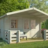 Palmako Bjælkehytter|hytte Kristian 12,6 m² 360 x 360 cm