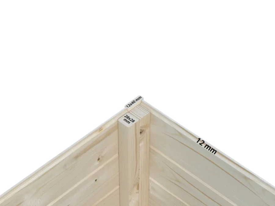 Palmako Redskabsrum|redskabsrum Elisa 208 x 262 cm