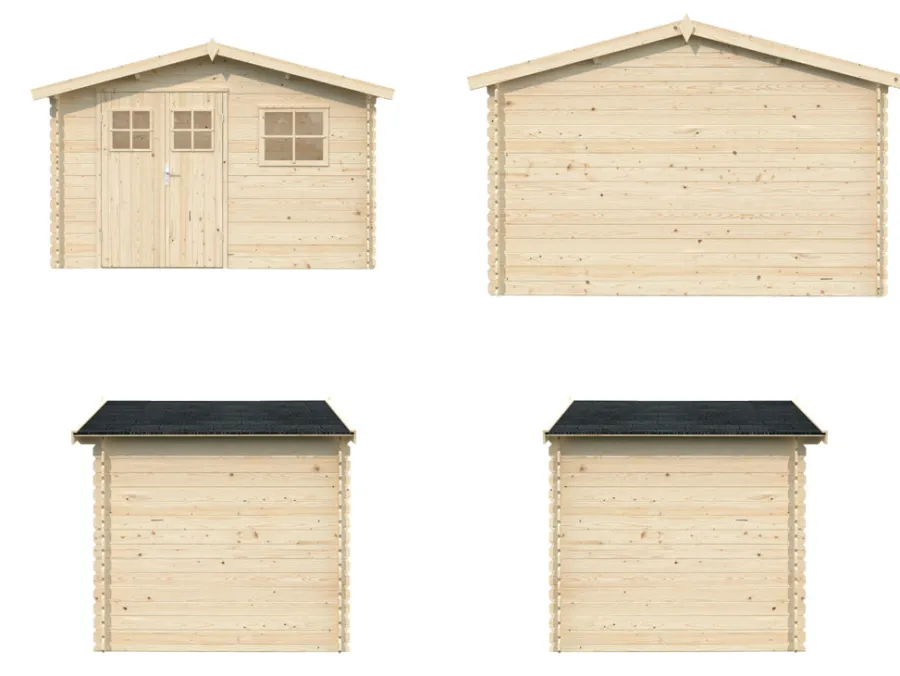 Palmako Redskabsrum|redskabsrum Lotta 320 x 205 cm