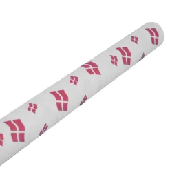 Pynt & Festudstyr|Boligindretning|Papirdug hvid med flag 1,2 x 5 meter Hvid med dannebrogsflag