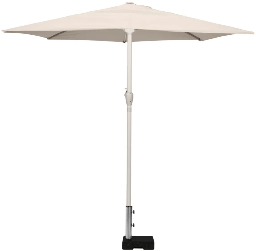 Parasoller & Markiser|Parasolfod halvrund B45 x D28 x H8/30 cm sort