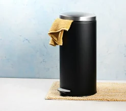 DAY Affaldssortering|Pedalspand med softluk 30 liter - Sort/grå