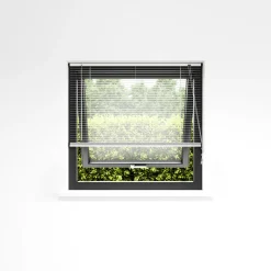 Persienner|Persienne aluminium 110 x 130 cm Hvid