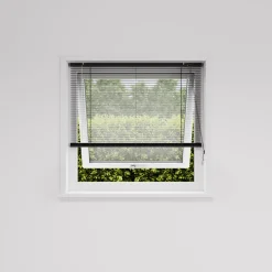 Persienner|Persienne aluminium 140 x 130 cm Sort