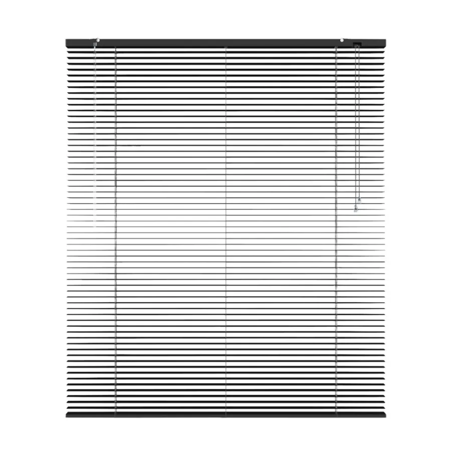 Persienner|Persienne aluminium 110 x 130 cm Sort
