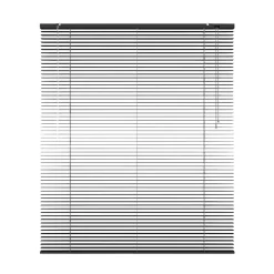 Persienner|Persienne aluminium 90 x 130 cm Sort