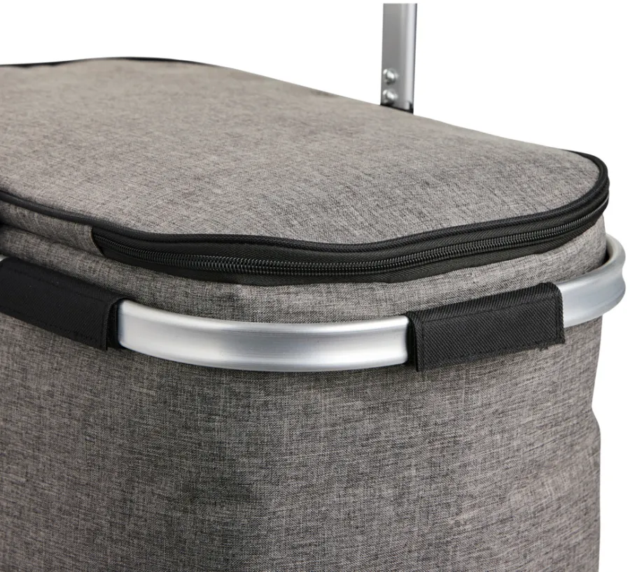 Sunlife® Sæsonafslutning|Campingudstyr|Picnickurv Nantes 23 liter - Grå