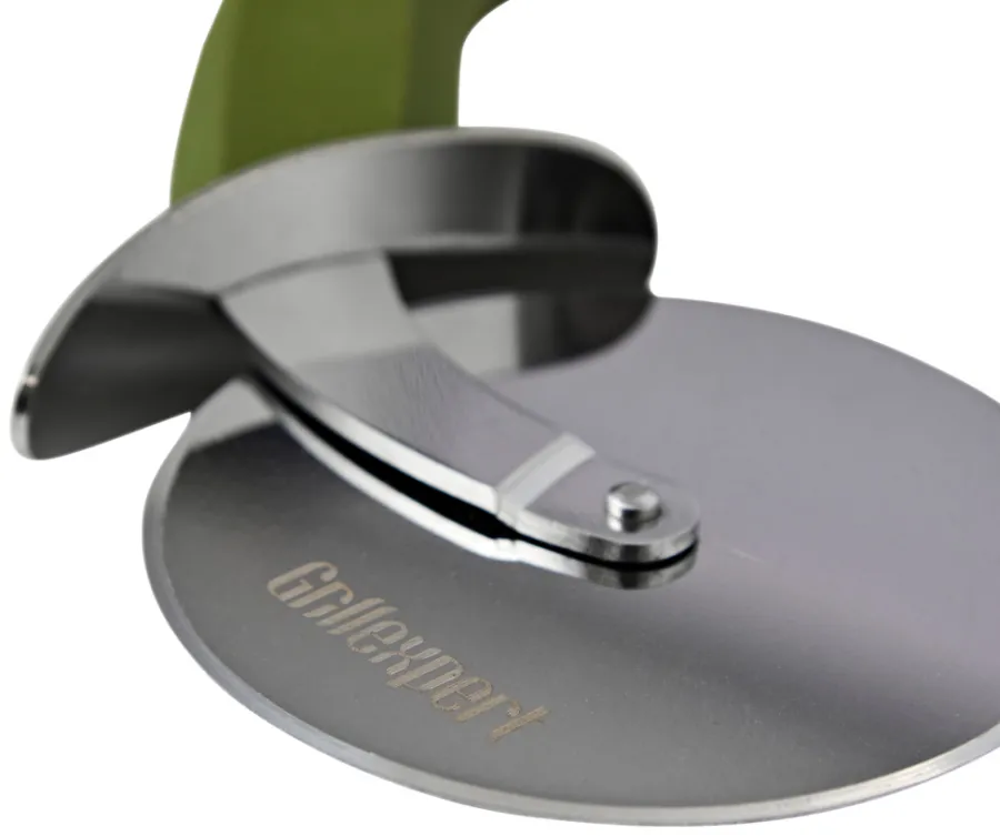 Grillexpert® Grilltilbehør|Pizzaskærer med hjul -