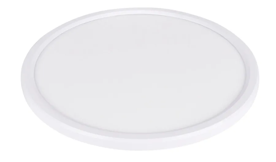 Loftlamper|Plafond slim hvid Ø30 cm inkl. 15 W LED-pære