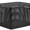 Plast1 Opbevaringskasser|fletkurv - 17 liter