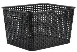 Plast1 Opbevaringskasser|fletkurv - 17 liter