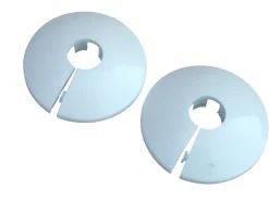 Vvs-Artikler|Plastroset 3/4" hvid - 2 stk.