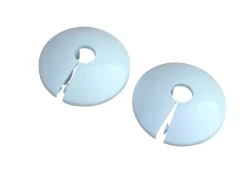 Vvs-Artikler|Plastroset 1/2" hvid - 10 stk.