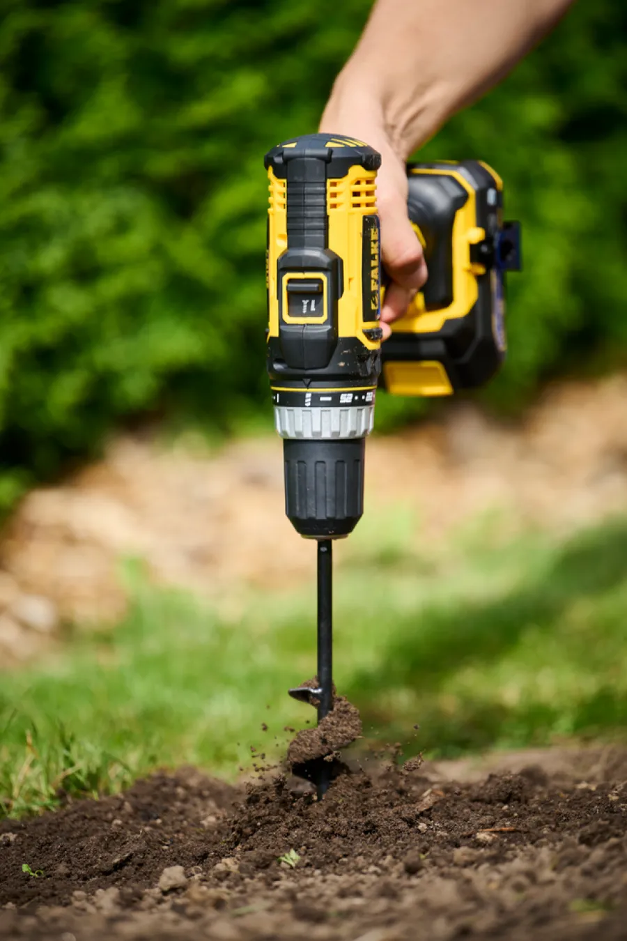 Garden® Øvrigt Tilbehør|Øvrige Haveredskaber|Pælebor til boremaskine 2-pk. -