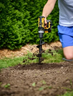 Garden® Øvrigt Tilbehør|Øvrige Haveredskaber|Pælebor til boremaskine 2-pk. -
