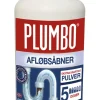 Plumbo Rengøringsmidler|Afløbsåbner Pulver 600 g