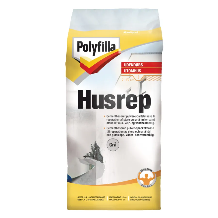 Polyfilla Spartelmasse|husrep udendørs 2,5 kg