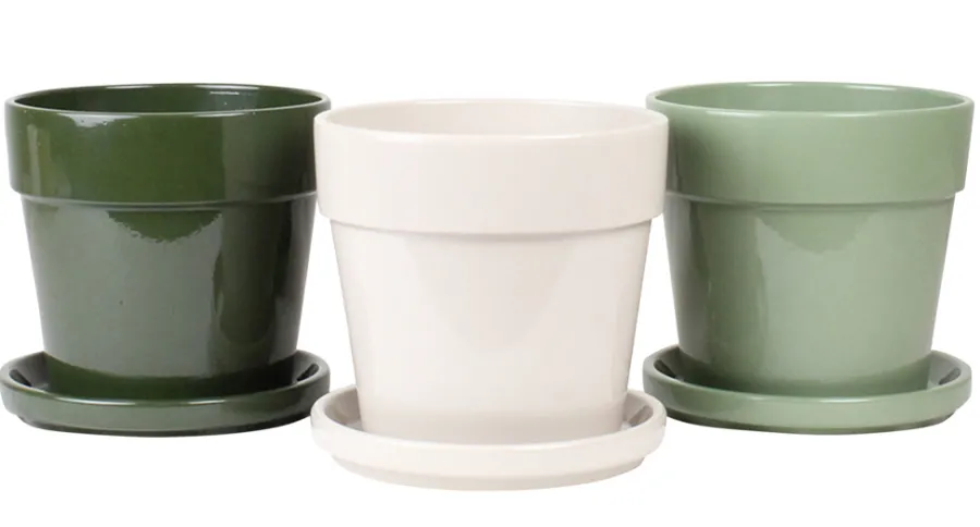 Scan-Pot Krukker|Potte Calima Ø28 cm Mørkegrøn