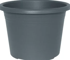 Krukker|Potte Cylindro plast Ø45 cm Grå