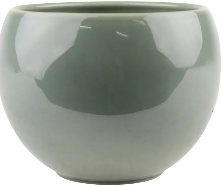 Scan-Pot Krukker|Potteskjuler Luna grågrøn Ø14 cm