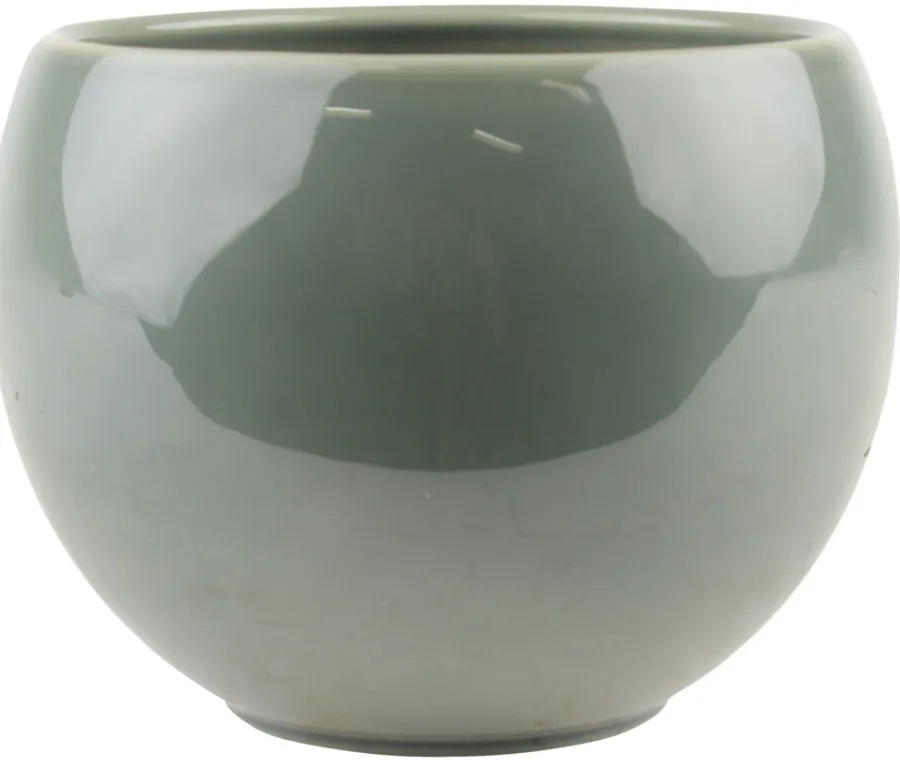 Scan-Pot Krukker|Potteskjuler Luna grå/grøn Ø17 cm