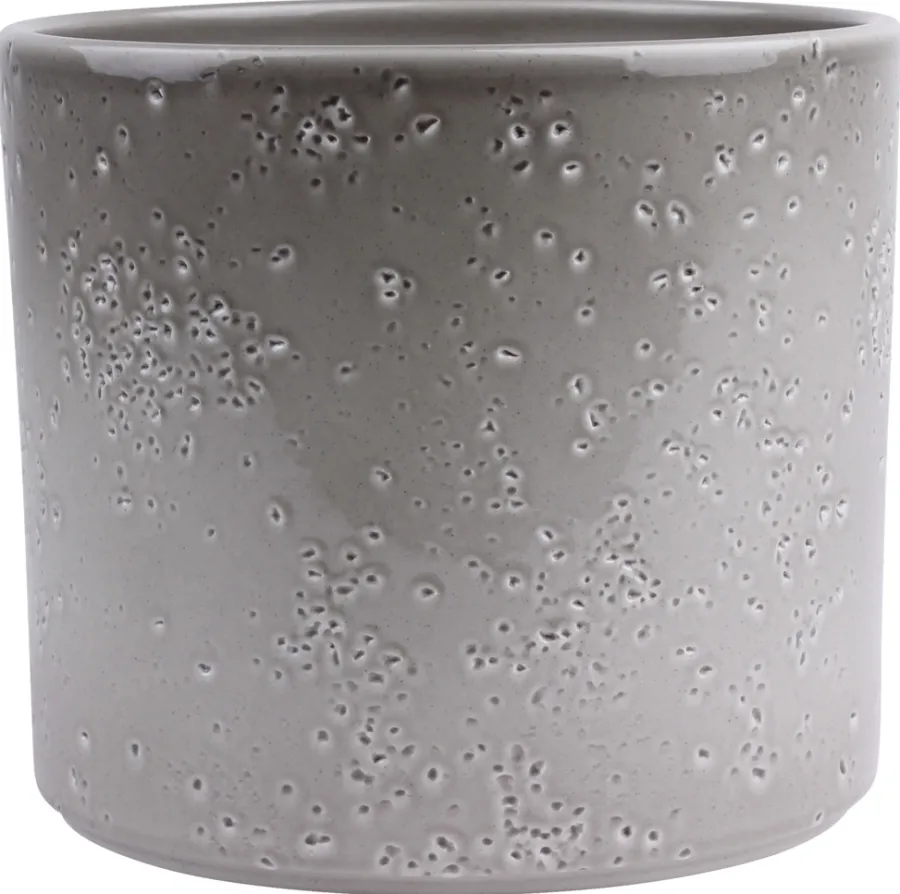 Scan-Pot Krukker|Potteskjuler Pillar Lava cappuccino Ø14 cm