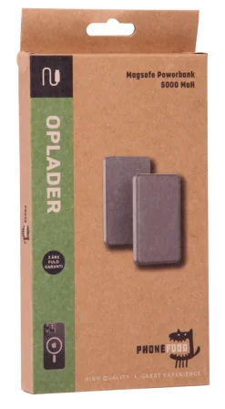 PhoneFood Lyd & Tilbehør Til Mobiltelefoner|Powerbank magsafe 5000 mAh