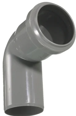 Afløbsrør|PP bøjning grå 40 mm x 87 gr.