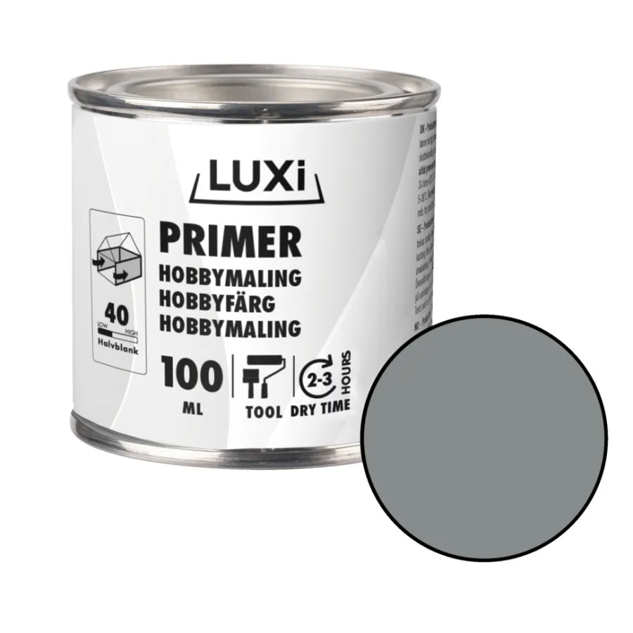LUXI® Hobbymaling|Primer t/hobbymaling 100 ml -