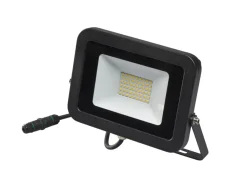 Arbejdslamper|Projektør inkl. 50 W LED-pære sort