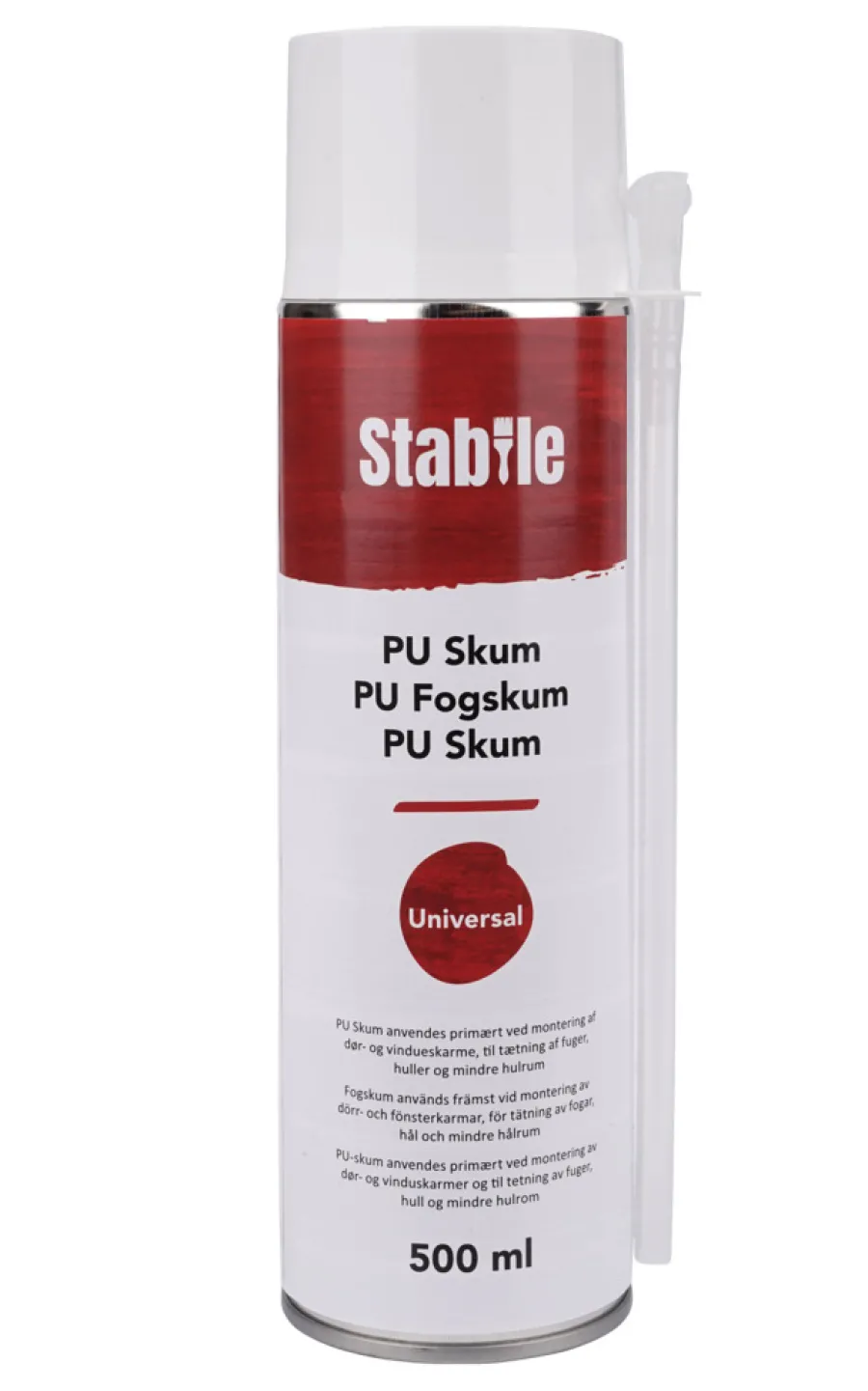 Stabile® Fugeskum|PU fugeskum 500 ml -