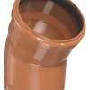 Kloakrør|PVC kloakbøjning 110 mm x 30 gr. rød