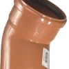 Kloakrør|PVC kloakbøjning 110 mm x 45 gr. rød