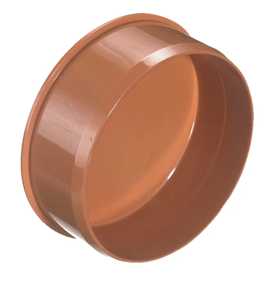 Kloakrør|PVC kloakprop 110 mm rød