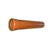 Kloakrør|PVC kloakrør 110 mm x 2000 mm rød