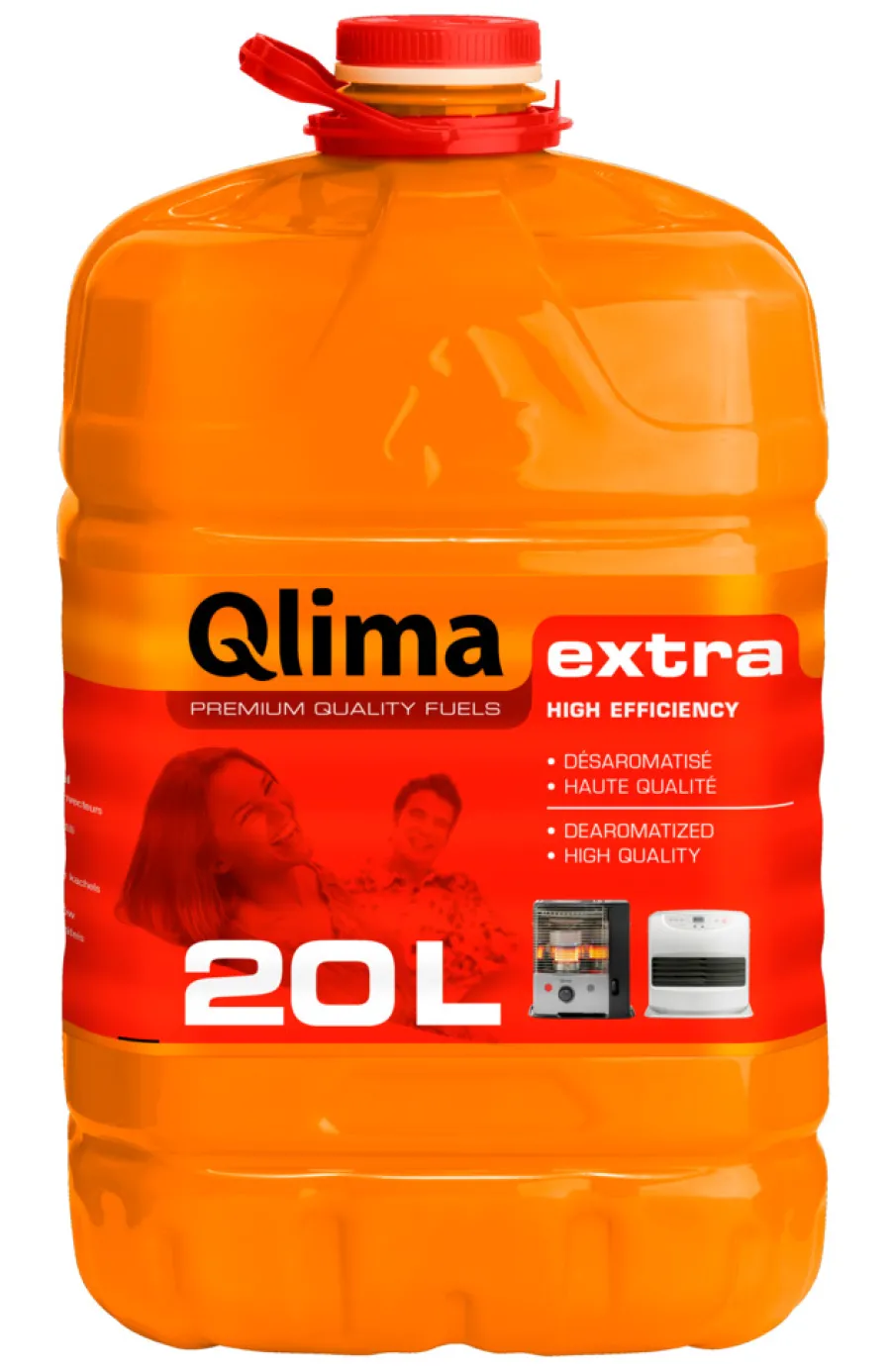 Qlima Gas- & Petroleumsovne|Brændsel|Ekstra brændstof - 20 liter