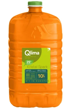 Qlima Brændsel|Kristal Spark brændstof - 10 liter Gul (farvestof)