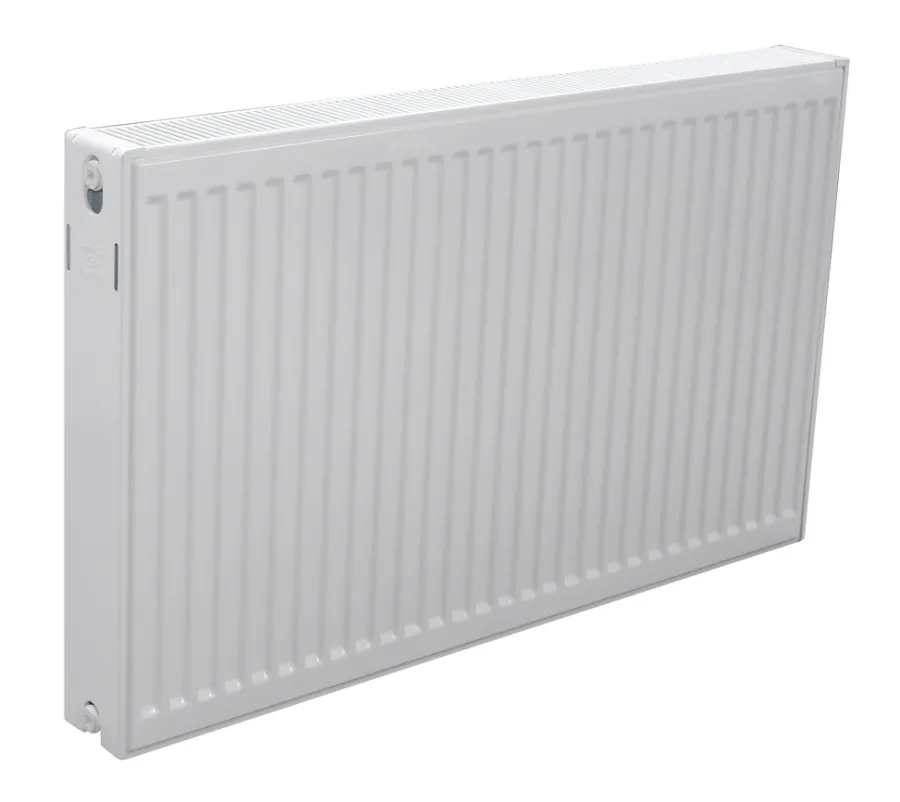 Radiatorer|Radiator dobbelt 60 x 60 cm hvid