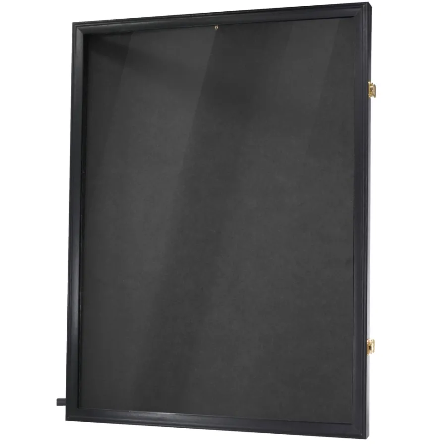 Fanudstyr|Billedrammer|Ramme til fodboldtrøje 80 x 60 x 4,5 cm Sort